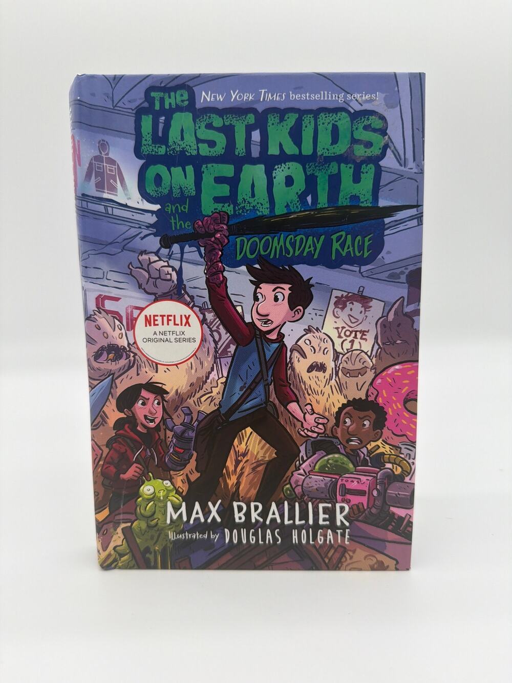 Last Kids on Earth and the Doomsday Race by Max Brallier (2021, Hardcover)